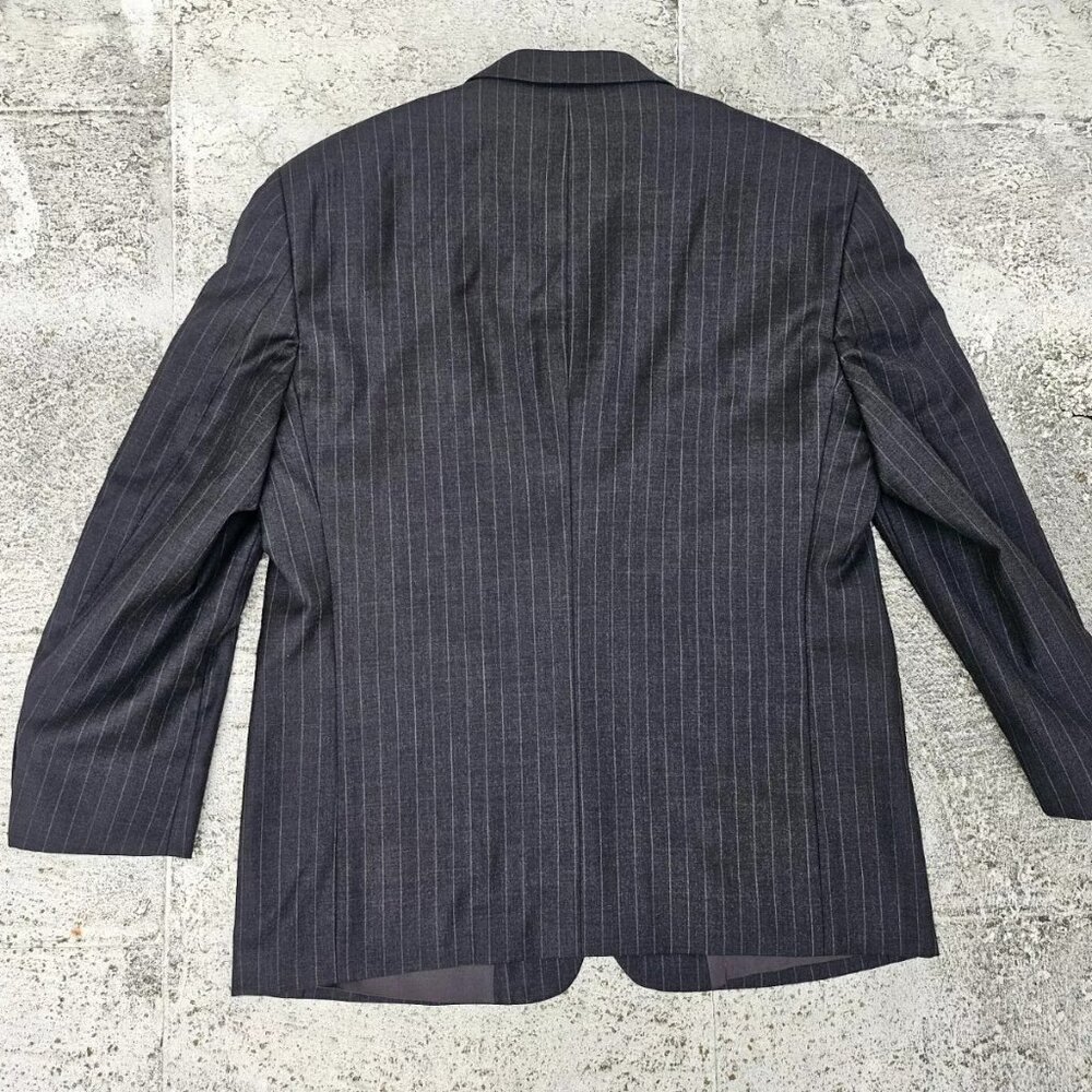 Stafford Super Suit Men Blazer Sport Coat Three Button Jacker Size 42Short - Picture 3 of 9